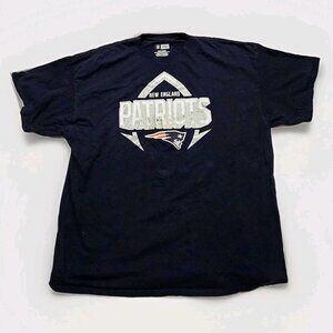 New England Patriots NFL Football Short Sleeve Tshirt Men's 2X